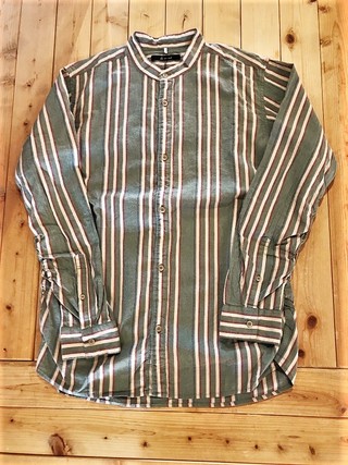JOHNBULL　人気シャーリングバンドカラーシャツ入荷(^^♪
