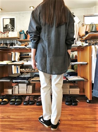 Flamingo Firm　パナマ織りバンドカラーシャツ入荷(^^♪