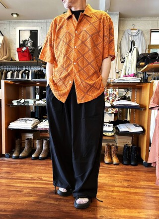 Rough Trade　Men半袖レースシャツ入荷♪
