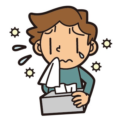 外での仕事も花粉のせいで一苦労です。
