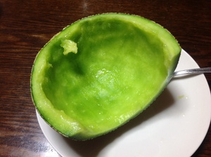 贅沢しました。