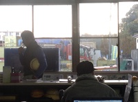リサイクルクリーンの朝日風景 2015/12/09 07:19:59