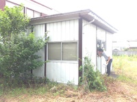 しっかり建物内の残存物もチェック‼ 2016/08/04 20:12:10
