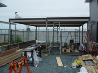Ｋ様、ガレージ工事 2009/06/12 20:25:42