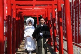 先日の結婚式（和装編）