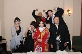 先日の結婚式（和装編）