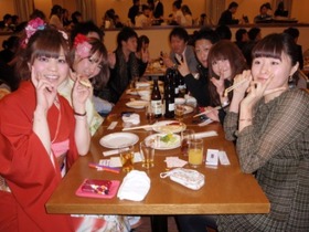 着物で参加！！