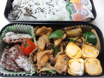 今日も初めてメニュー♪