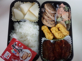 今日のお弁当