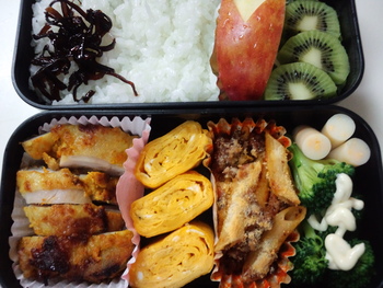 タンドリーチキンのお弁当