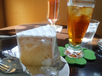 メイプルハウスでお茶