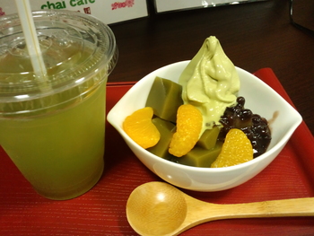 抹茶寒天