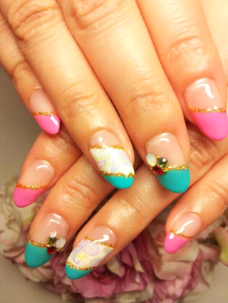 ハンド＆フット☆お揃いデザイン☆