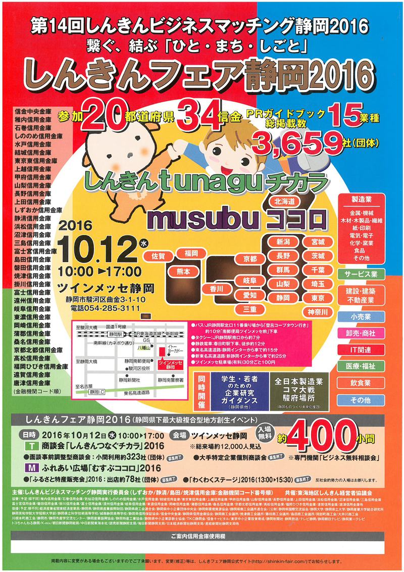 しんきんフェア静岡２０１６