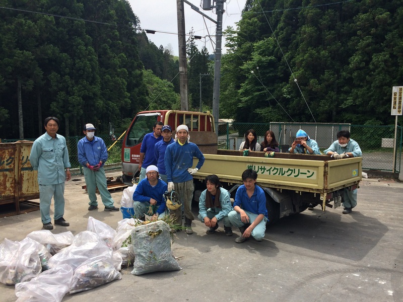 岡部工場清掃活動
