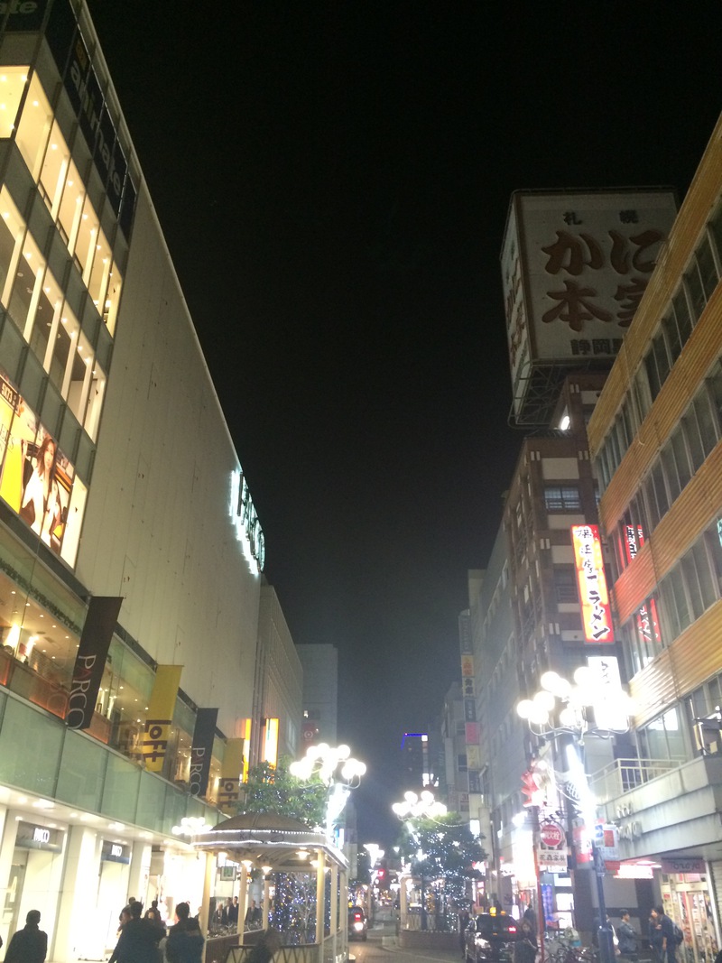 夜間作業＠静岡市