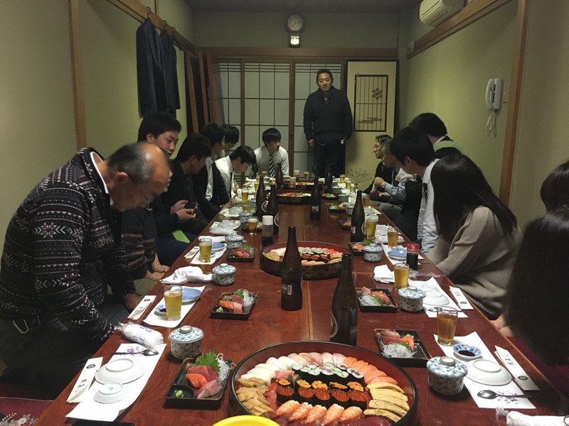 忘年会シーズン到来