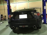 ★スバル　BRZ　マフラー交換★　浜松市 2017/11/09 17:00:59