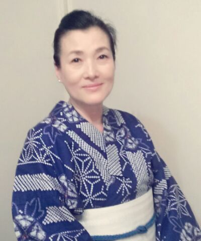 浴衣で落語