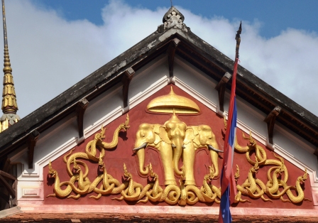 王宮博物館②　（ラオスの旅）