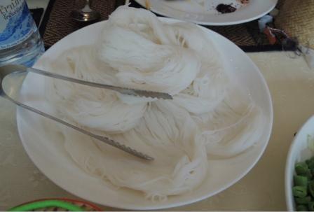 ラオス最後の食事　（ラオスの旅）