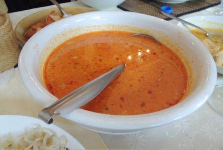 ラオス最後の食事　（ラオスの旅）