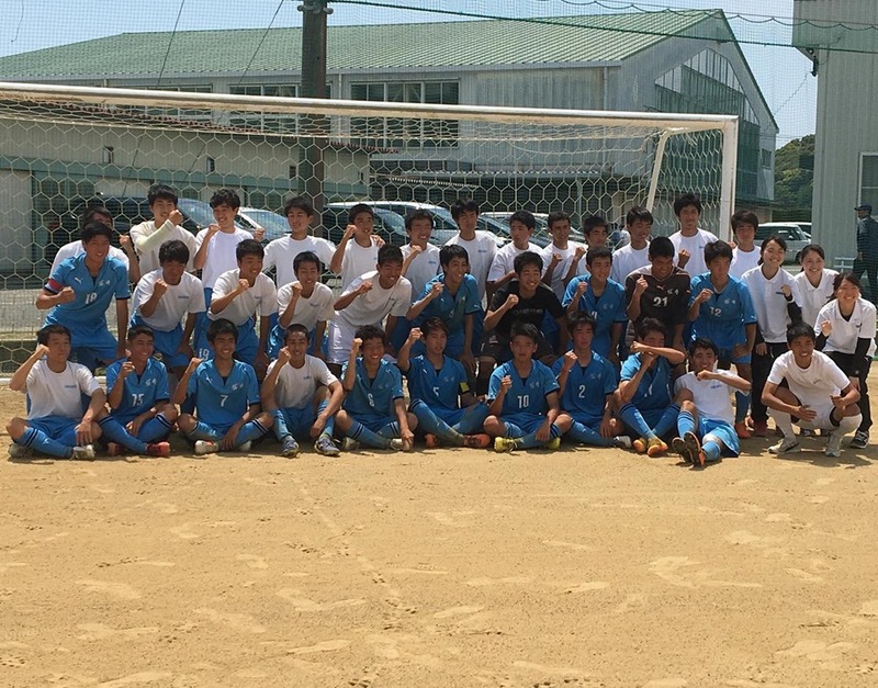 袋井高校サッカー部 19静岡県高校総体県大会 1回戦結果 5 12 静岡県立袋井高等学校 同窓会ブログ Since09