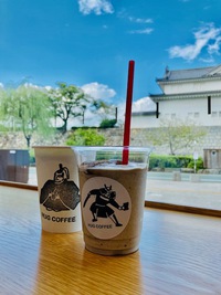 静岡市歴史博物館のカフェにて