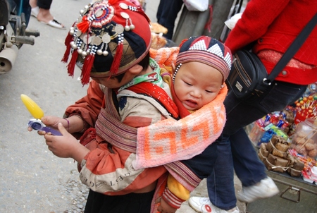 サパの子供は・・・