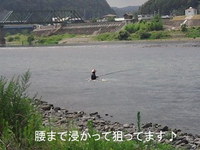 おっ！！　掛かったっ！！ 2013/08/03 15:15:54