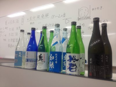 夏の日本酒　日本酒教室