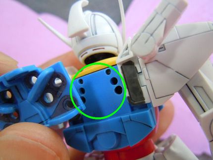 【HGCC】 ∀ガンダム（ターンエーガンダム）自作月光蝶取り付け方法