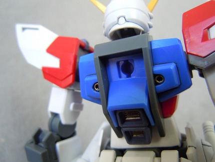 【HGBF】 スタービルドストライクガンダム プラフスキーウイング　部分塗装完了