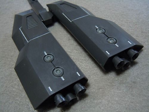 【HG】 エルフ・ブルック(マスク専用機) 　追加ブースターとスミ入れ完成
