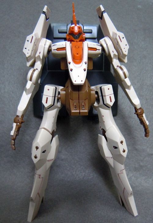 【HG】 エルフ・ブルック(マスク専用機) 　追加ブースターとスミ入れ完成