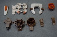 【HG】 エルフ・ブルック(マスク専用機) 　素組完成と合わせ目