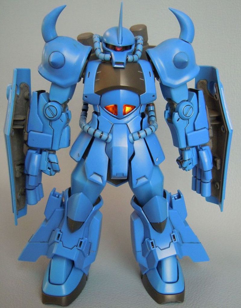 【HG】  グフR35　デカールとディティール　完成