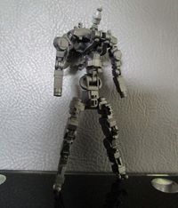 【HG】　グレイズ改造 エヴァ　ボディー塗装