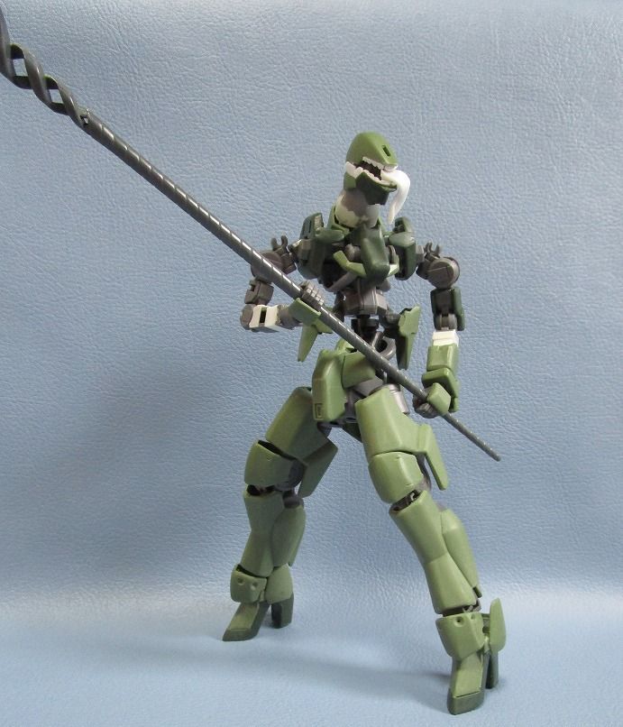 【HG】　グレイズ改造 エヴァ　ベロ