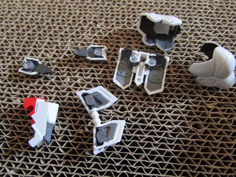 【HG】   ガンダム バルバトス　ガンプラ作成と猫の攻防