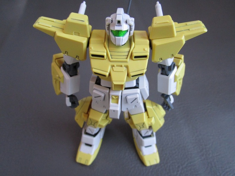 【HG】　パワードジムカーディガン ランナータグを使った改造6