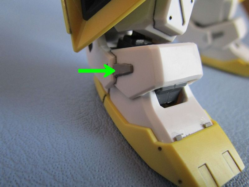 【HG】　パワードジムカーディガン 改造　ポン付けバズ