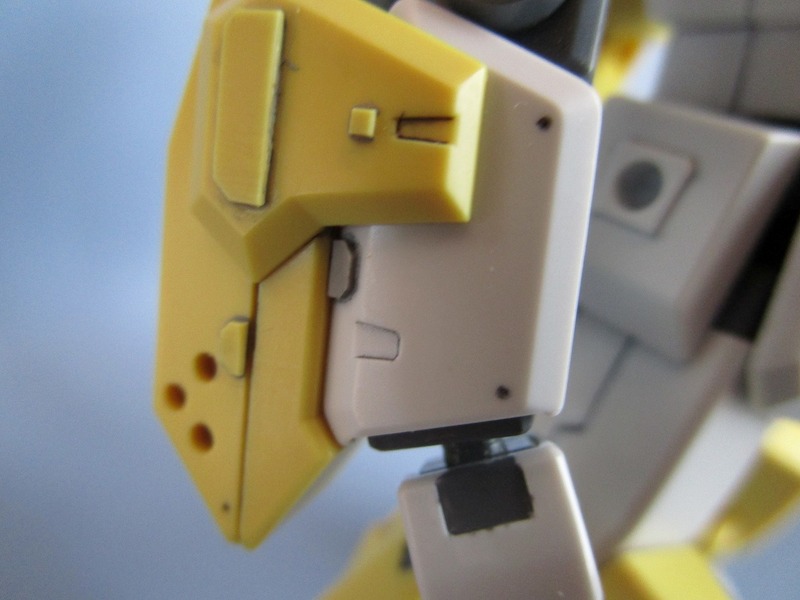 【HG】　パワードジムカーディガン 改造　ポン付けバズ