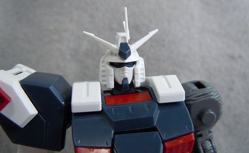 【HG】 フルアーマーガンダム（サンダーボルト）　素組完成とバックパックの合わせ目