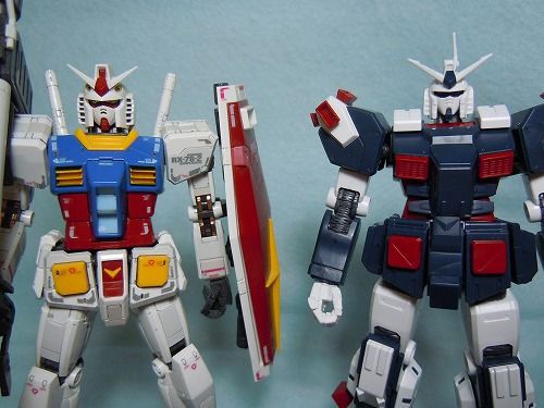 【HG】 フルアーマーガンダム（サンダーボルト）　HGとRGの比較