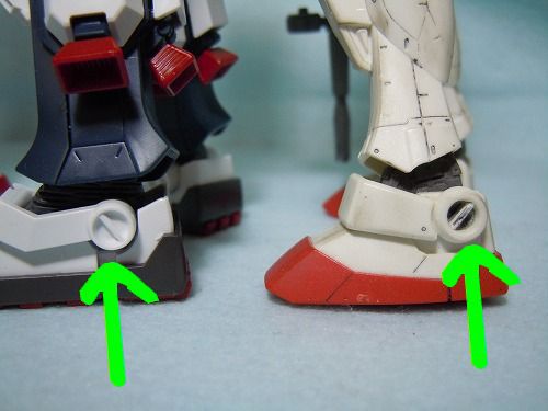 【HG】 フルアーマーガンダム（サンダーボルト）　HGとRGの比較