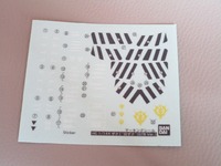 【HG】　ザクI　サンダーボルト シール貼り付け　しましま模様