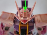 【HG】　ガンダムダブルオースカイHWS（トランザムインフィニティモード）スジ彫り修正