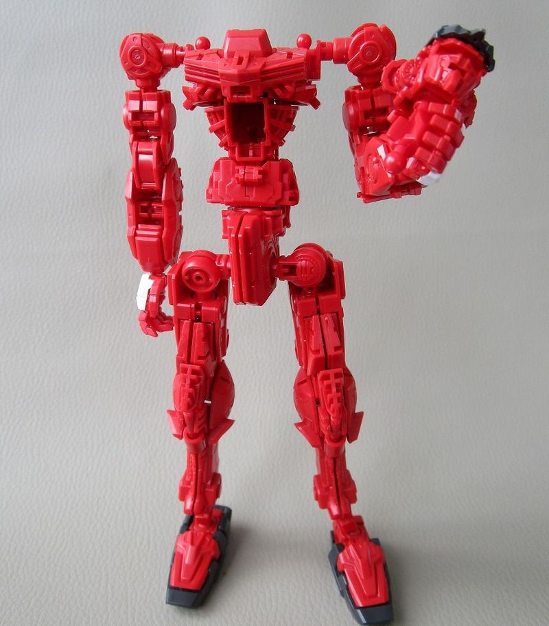 ガンダムアストレイ レッドフレーム改　顔の装甲