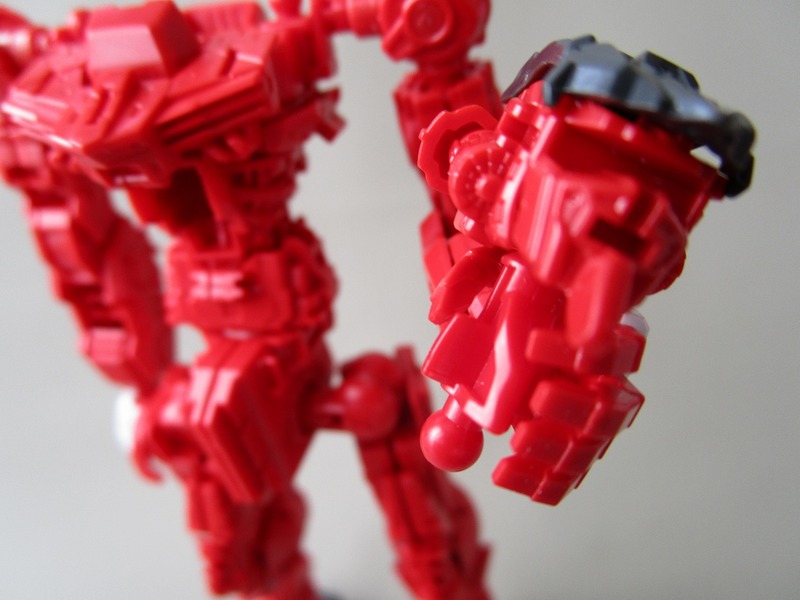 ガンダムアストレイ レッドフレーム改　顔の装甲